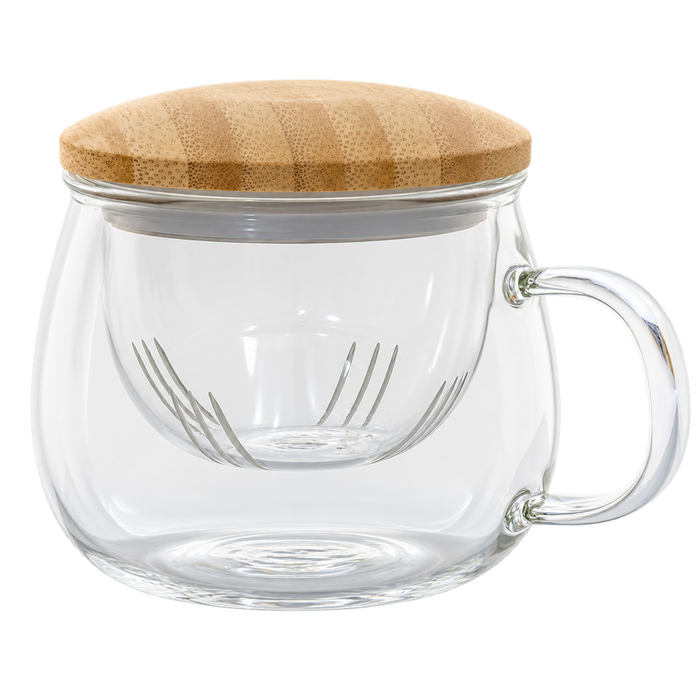 Brew Maker Mug 400ml – Glass Strainer